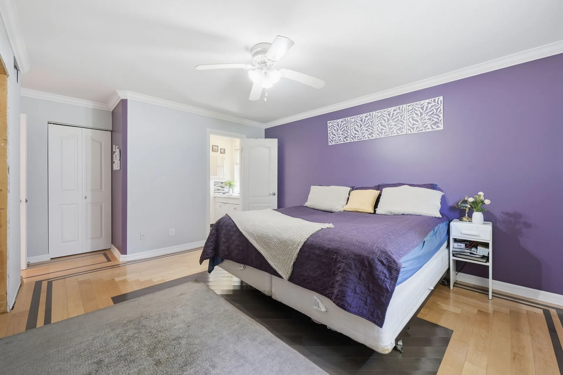 Primary bedroom at 21627 Loyalist Parkway, Carrying Place, Prince Edward County