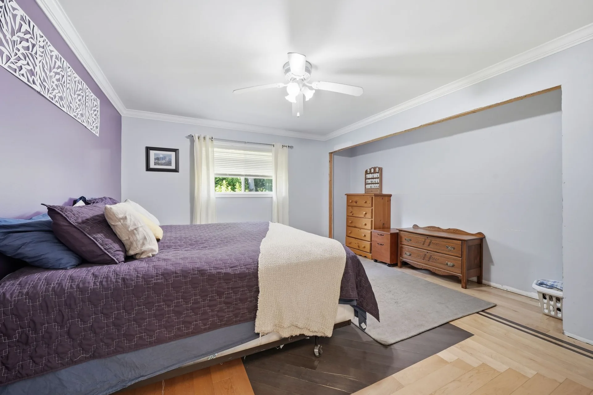 Spacious primary bedroom at 21627 Loyalist Parkway, PEC
