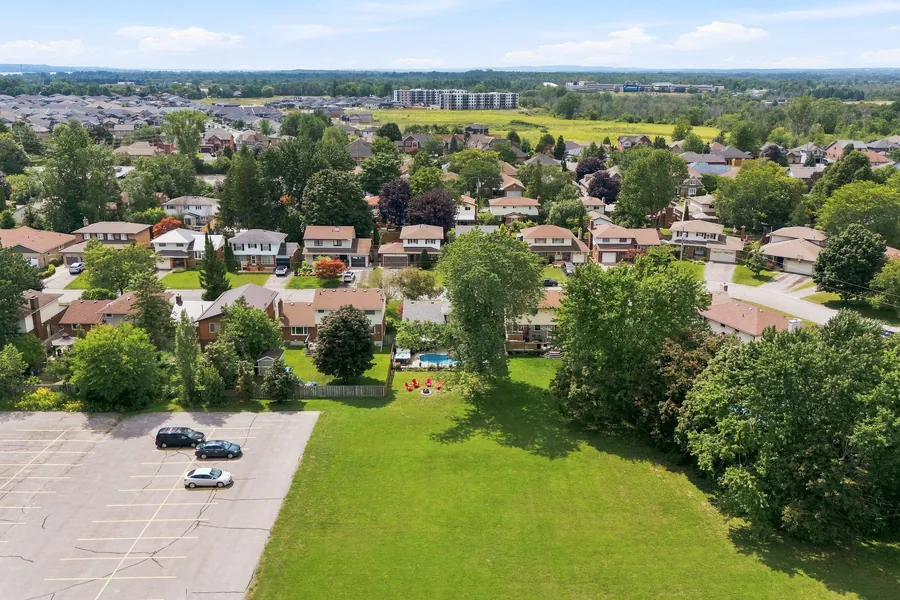 Aerial - Greenspace Wide — 36 Kensington Crescent, Belleville