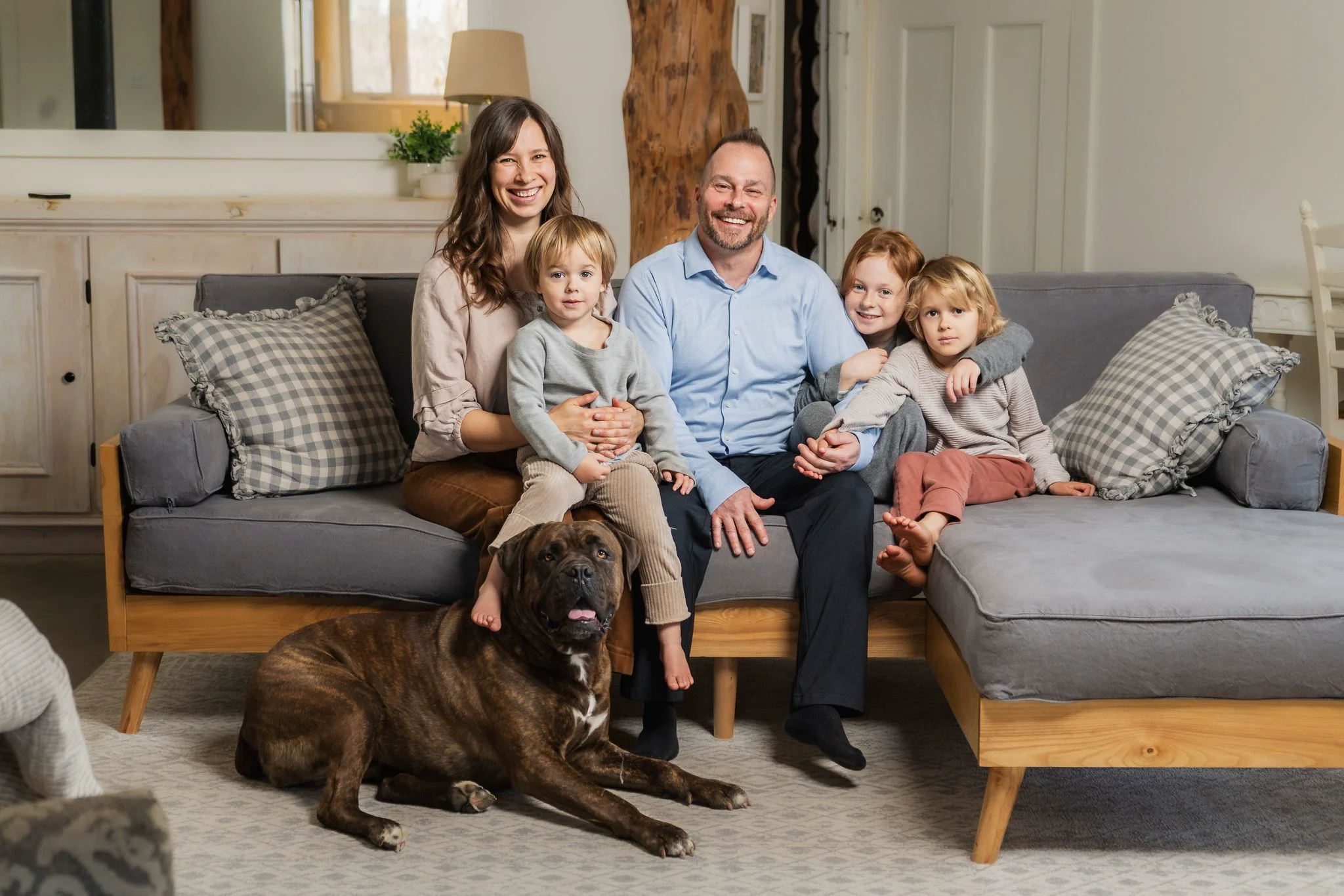 Jake Bergeron and family